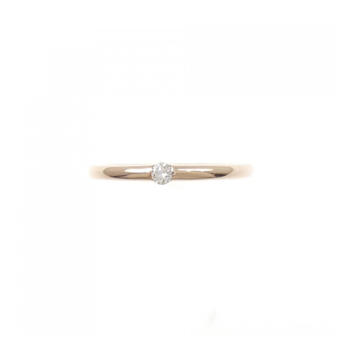 K10PG ダイヤモンド リング 0.05CT