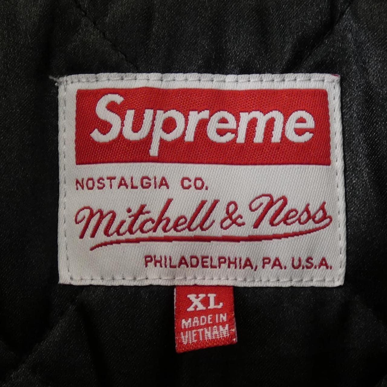 シュプリーム SUPREME Mitchell&Ness ジャケット