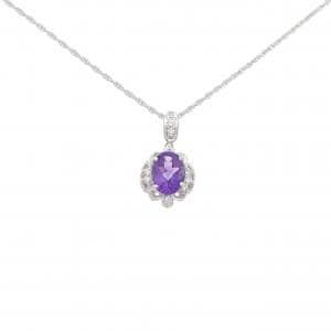PT900/PT850 アメジスト ネックレス 1.15CT