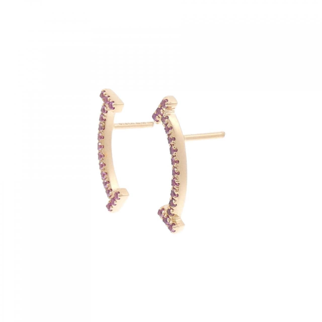 ティファニー Tスマイル ピアス