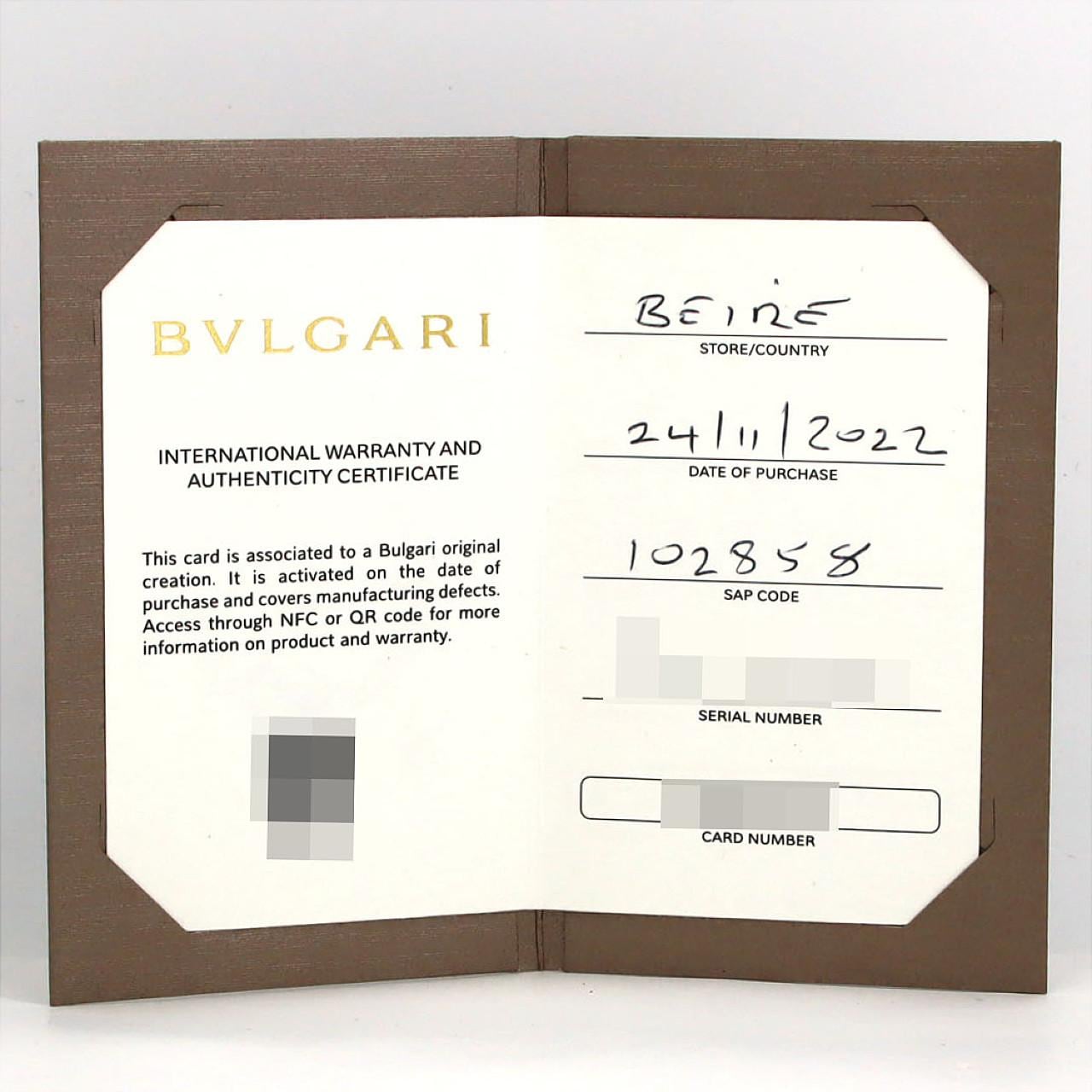 【ノーメンテナンス還元価格】ブルガリ オクトオリジナーレ TI BGO41T/BGO41C14TVD TI 自動巻