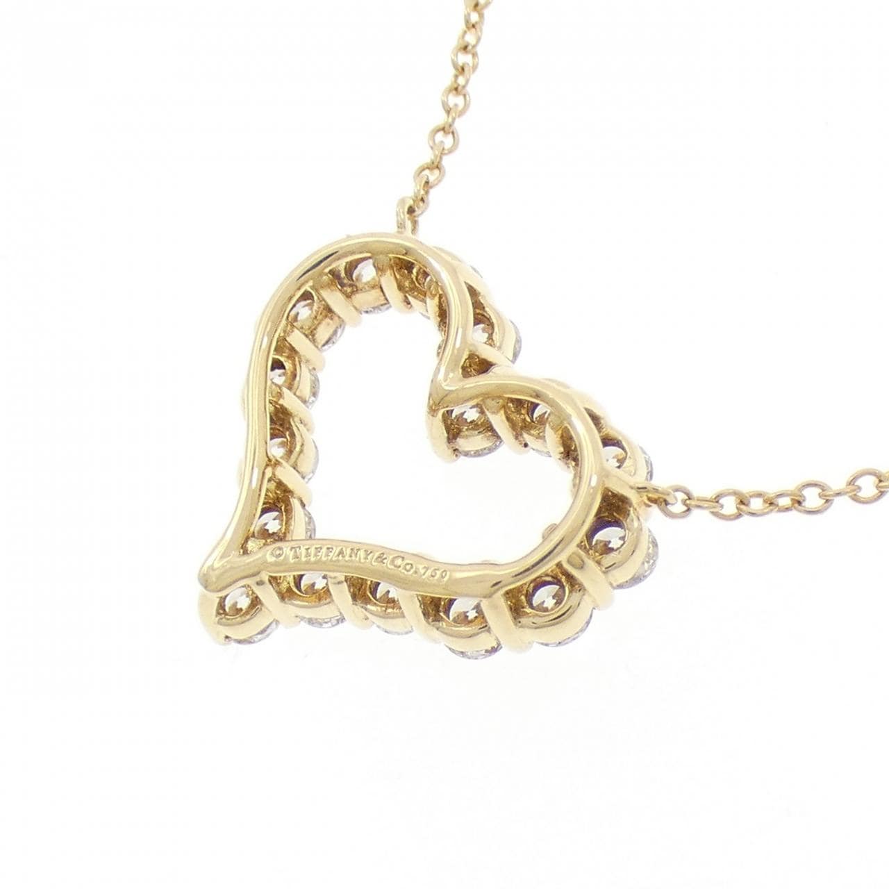 ティファニー センチメンタルハート スモール ネックレス