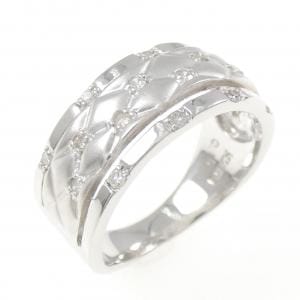 K14WG ダイヤモンド リング 0.15CT