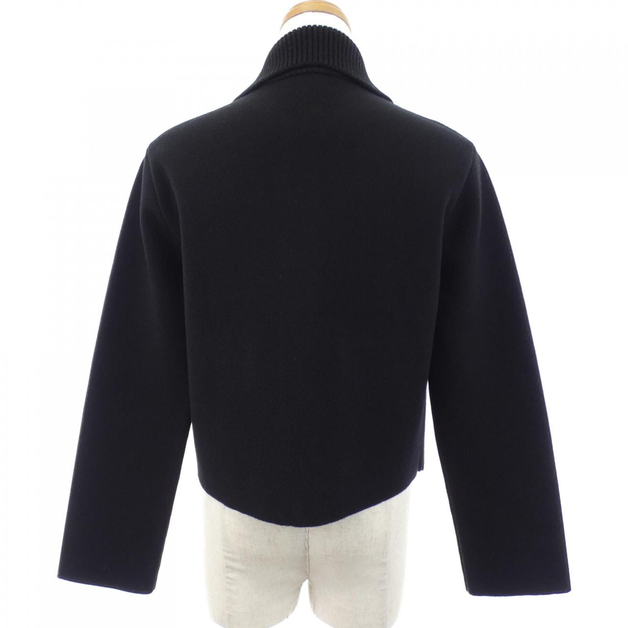 エルメス HERMES レザーディテール パッチポケット 6E2223D3 ジャケット