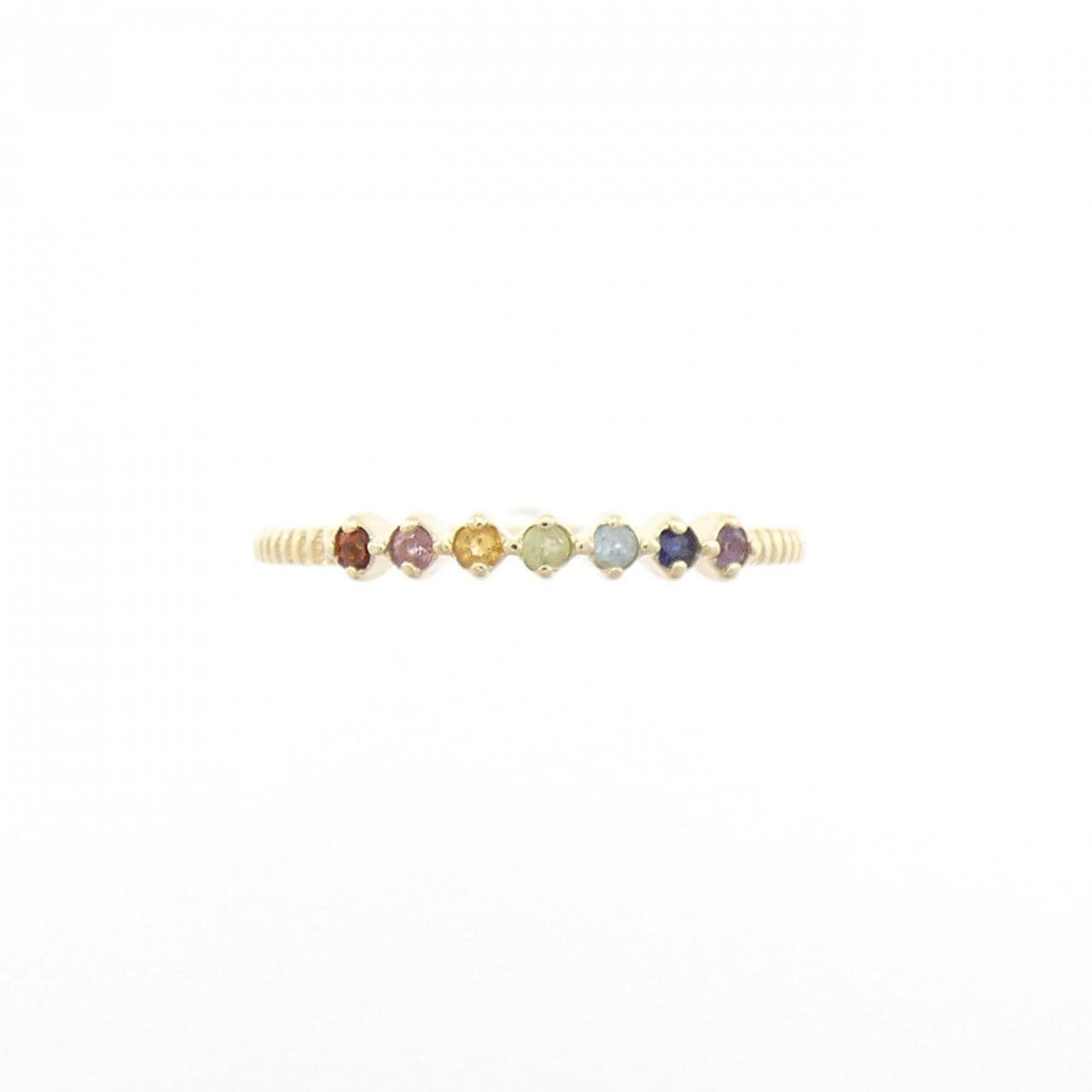 エテ カラーストーン ピンキーリング