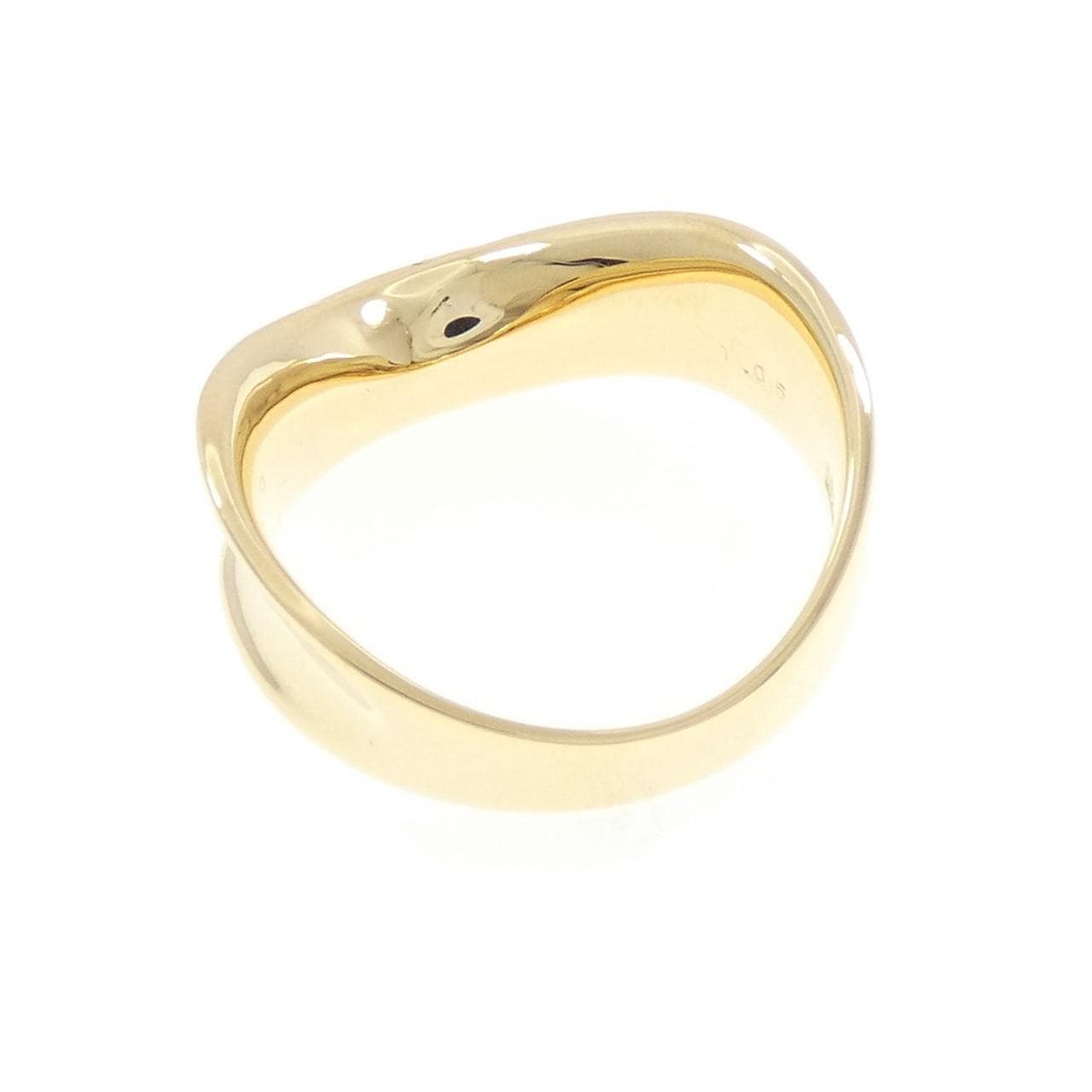 K18YG ダイヤモンド リング 1.05CT