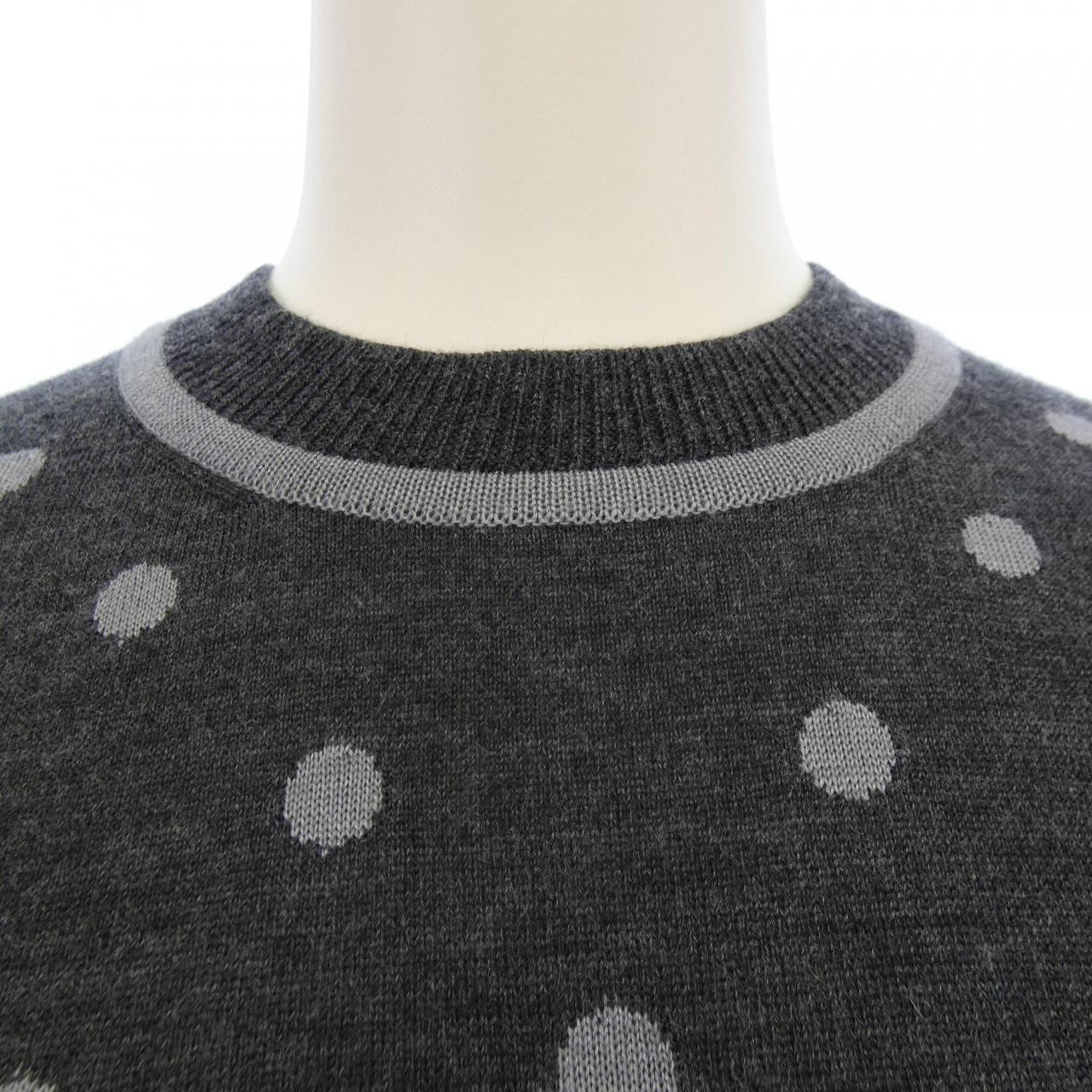 エルメス HERMES CLIL-CLAC A POIS *17-7754 ツイルレーヌ ワンピース