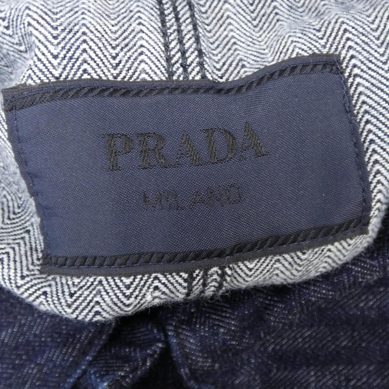プラダ PRADA トライアングルロゴ GEB254 SOOO 16HD デニムジャケット