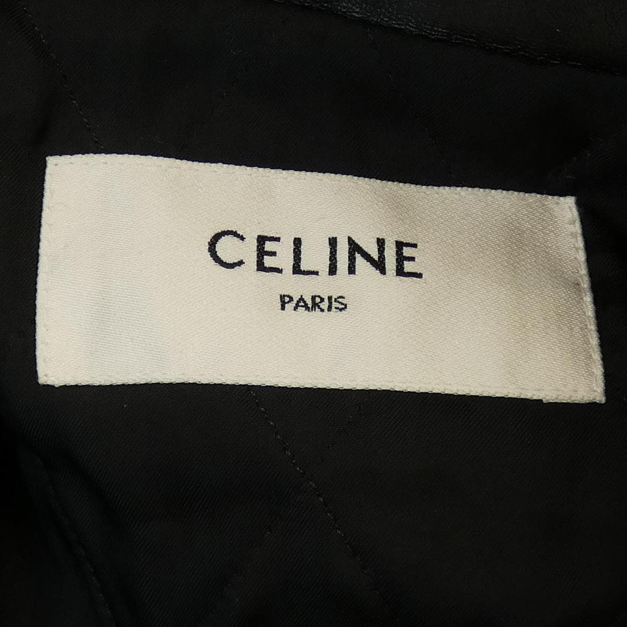 セリーヌ CELINE レザーライダースジャケット