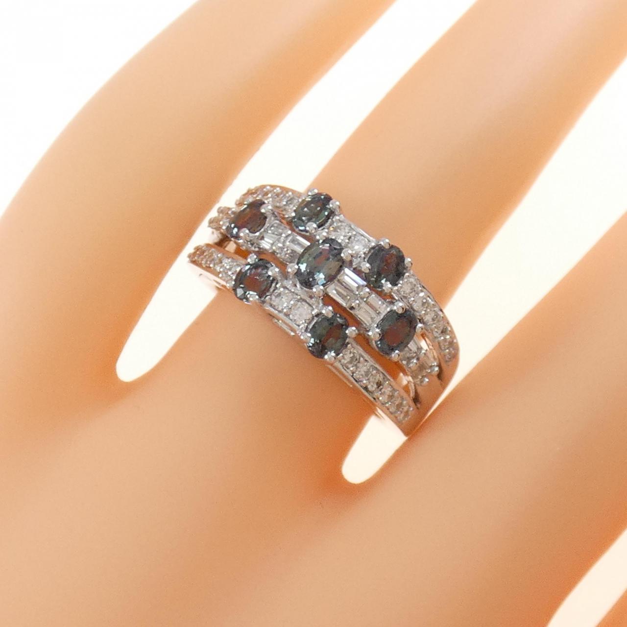 アレキサンドライト 0.286ct 18WG リング - www.drapaulakoerich.com.br