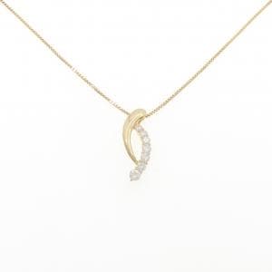 K18YG ダイヤモンド ネックレス 0.50CT