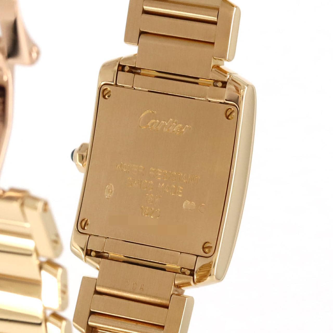 カルティエ タンクフランセーズSM YG W50002N2 YG クォーツ