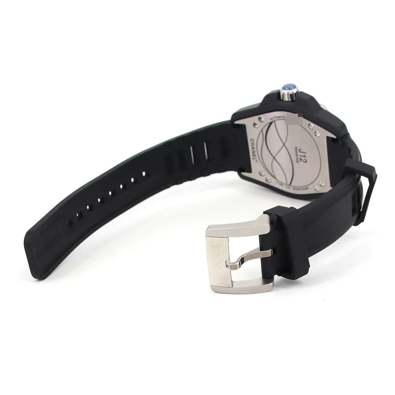 【ノーメンテナンス還元価格】シャネル J12 42mmマリンセラミック H2559 セラミック 自動巻