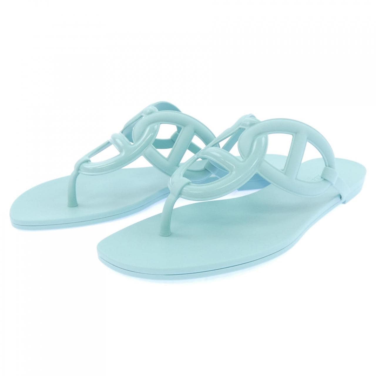 エルメス HERMES エジェリ EGERIE シェーヌダンクル 221001Z サンダル