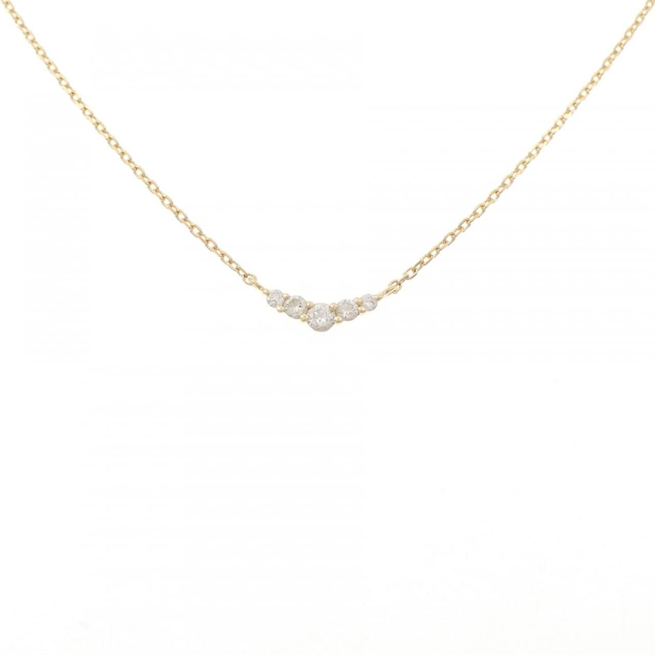 ヴァンドーム ダイヤモンド ネックレス 0.11CT