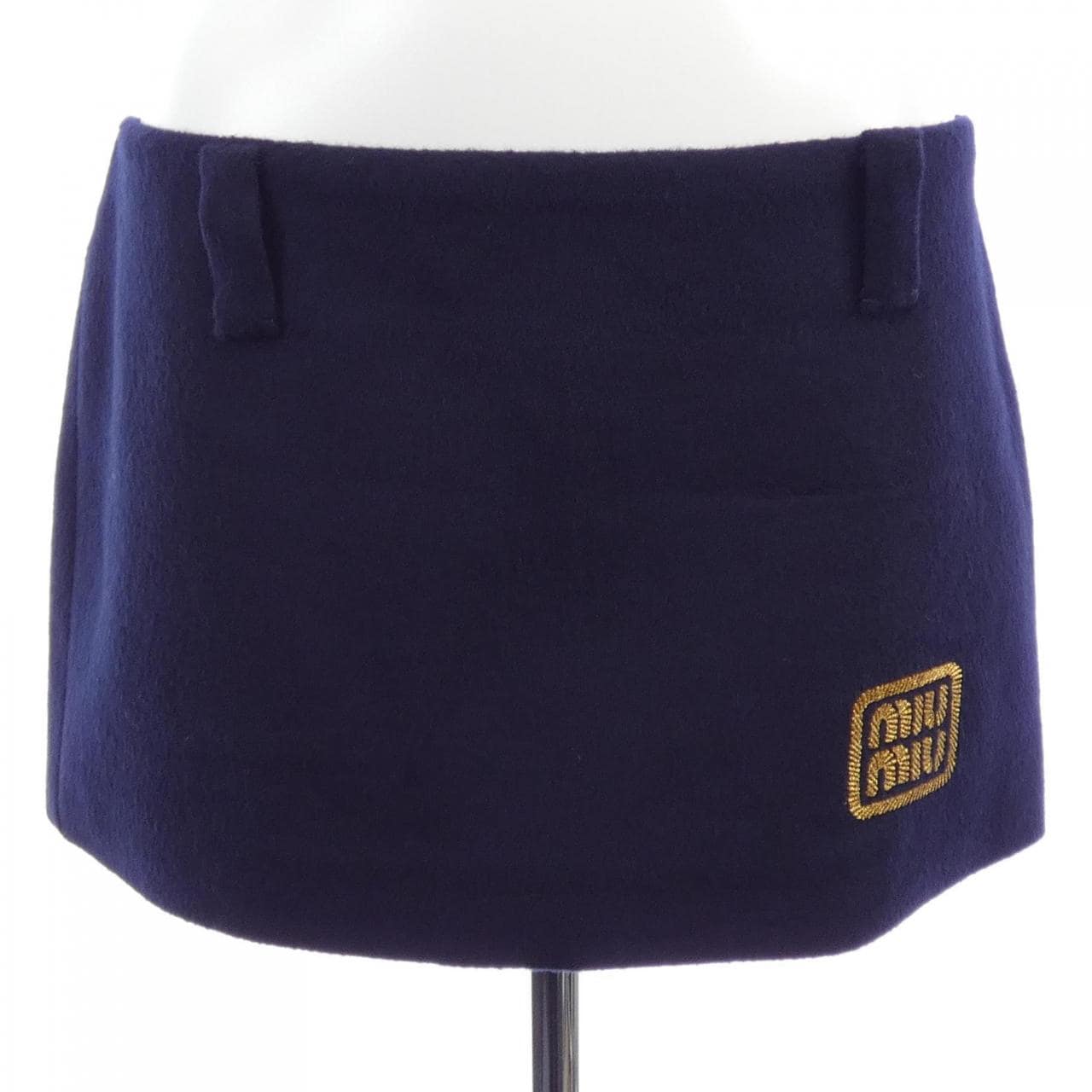 ミュウミュウ MIU MIU MIUMIUロゴ MG2149 SOOO 125Q スカート