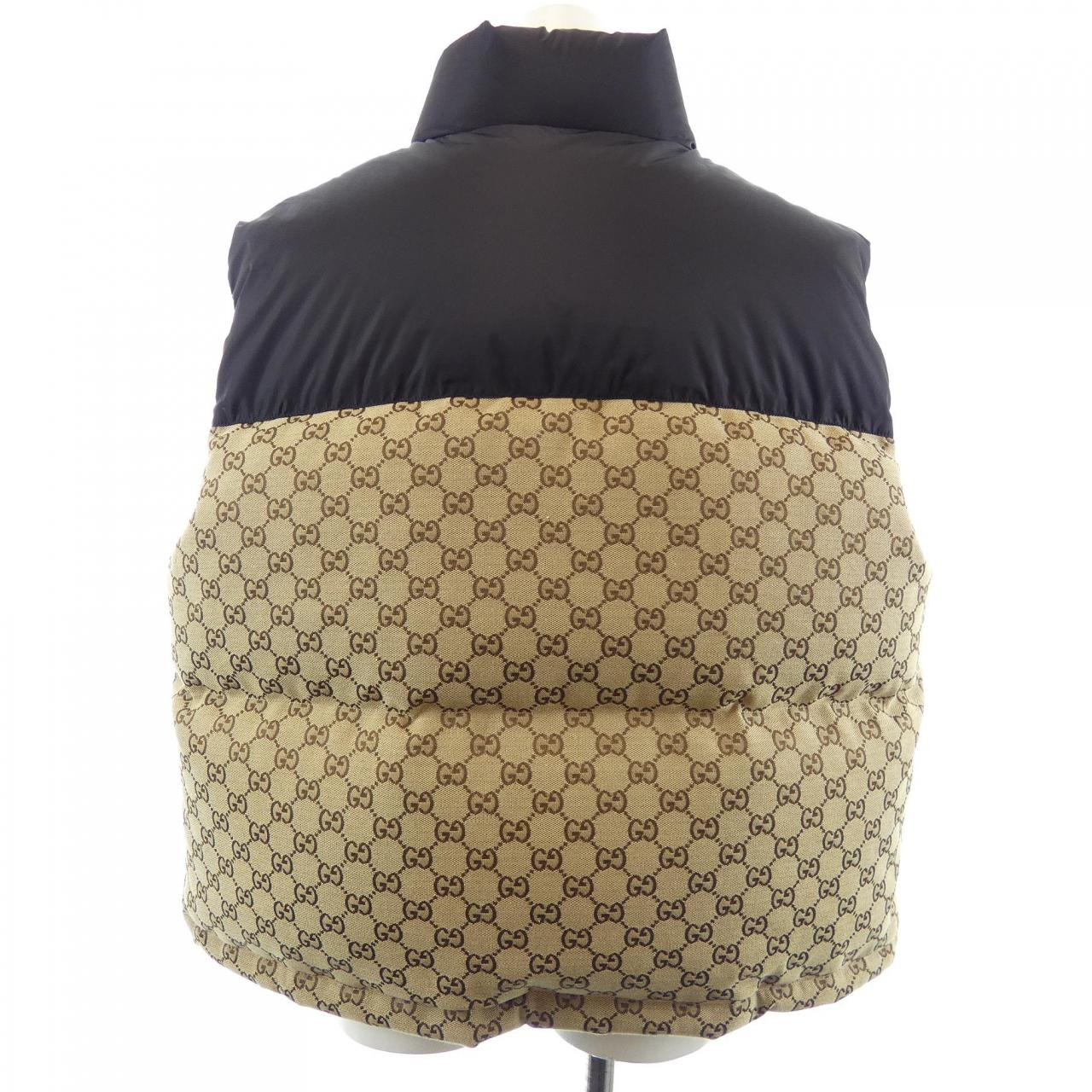 グッチ GUCCI GGコットンキャンバスパッド入りジレ 774910 Z9AAT ダウンベスト