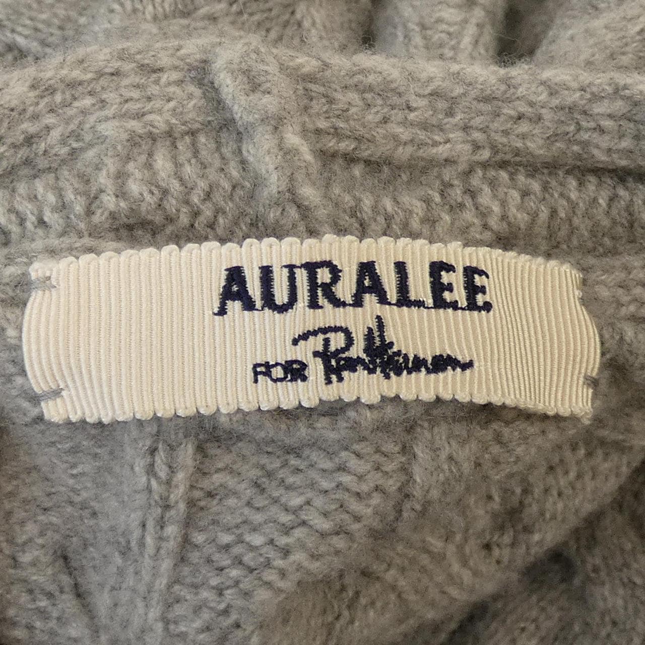 オーラリー AURALEE カーディガン