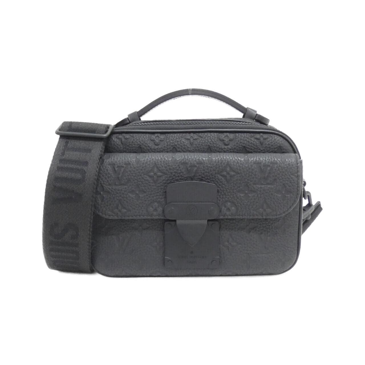 LOUIS VUITTON Taurillon Monogram S Rock Messenger M58489 单肩包