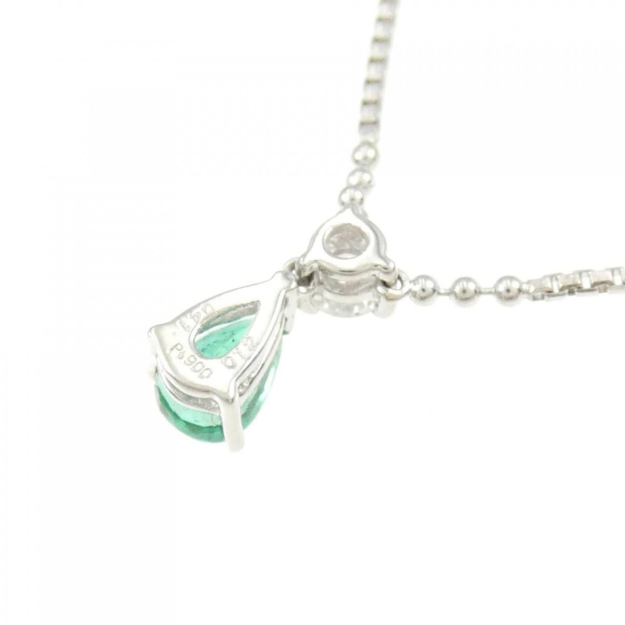 PT Emerald Necklace 0.41CT