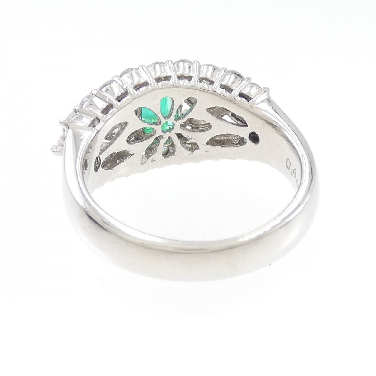 PT900 エメラルド リング 0.44CT