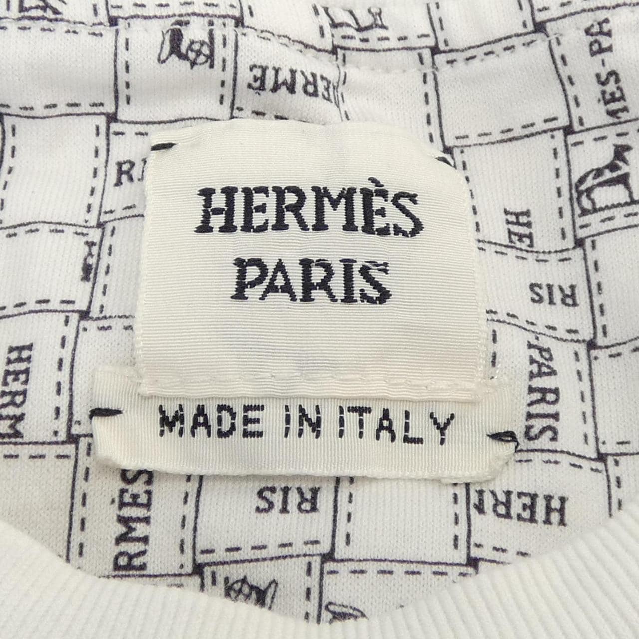 エルメス HERMES BOLDUC AU CARRE ボルデュックチェック 5E4645DK Tシャツ