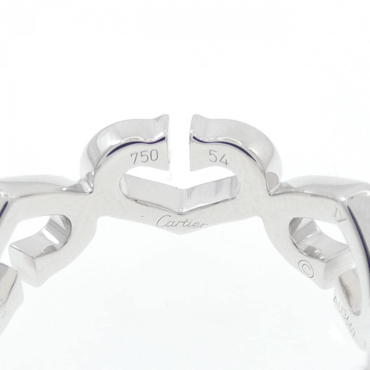 カルティエ Cハート 1P リング