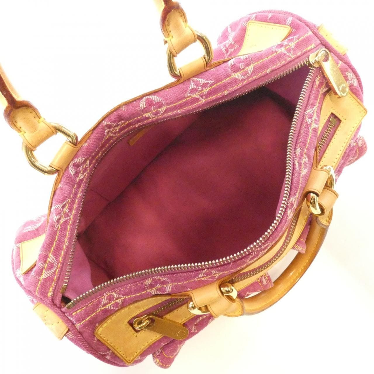 ルイヴィトン モノグラム デニム ネオ スピーディ M95214 ボストンバッグ