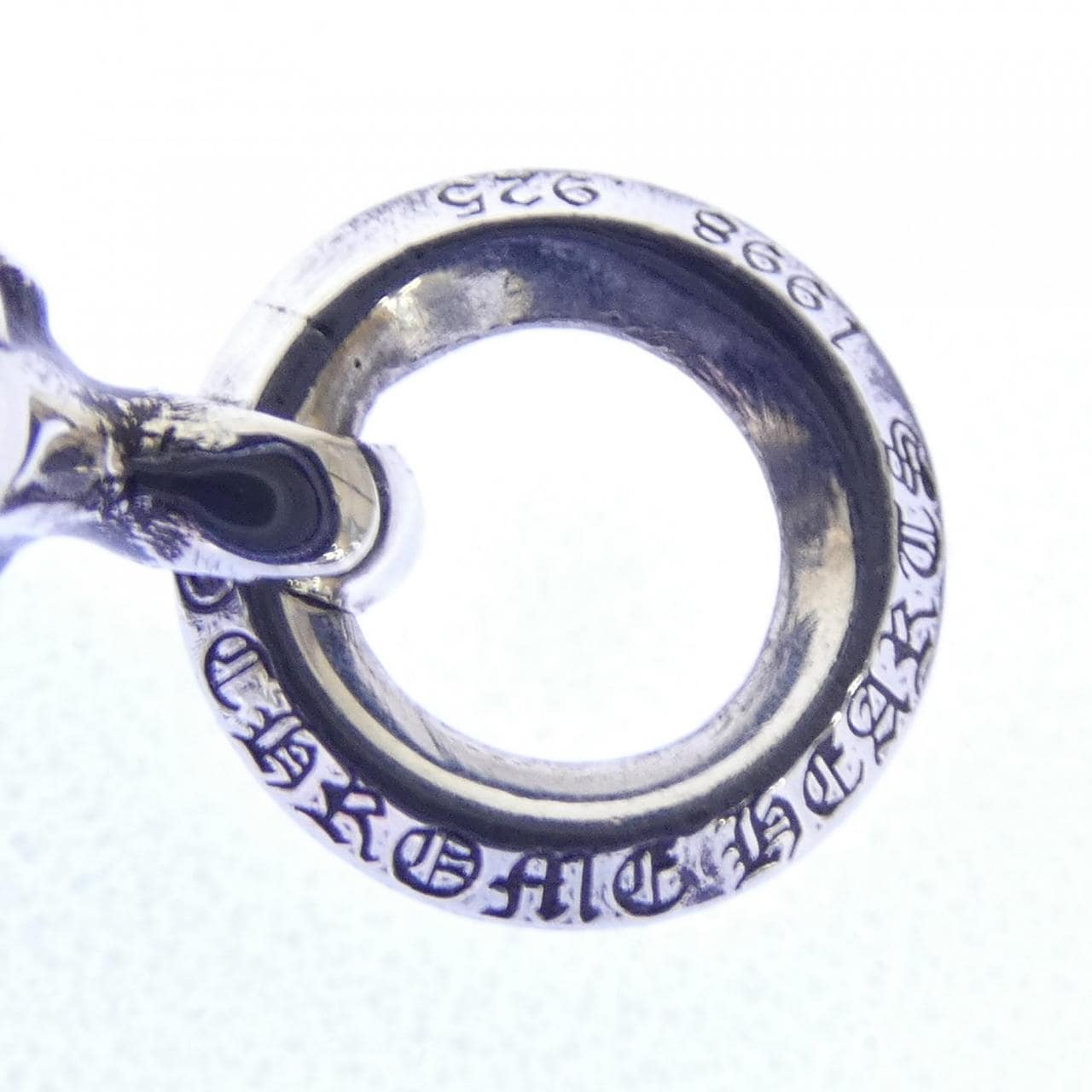 クロムハーツ CHROME HEARTS 1 BALL TINY CH CROSS BALL CHAIN 30 202033716SLVXXX029 ペンダント