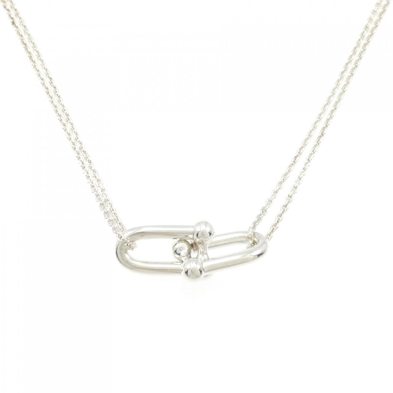 TIFFANY double link necklace