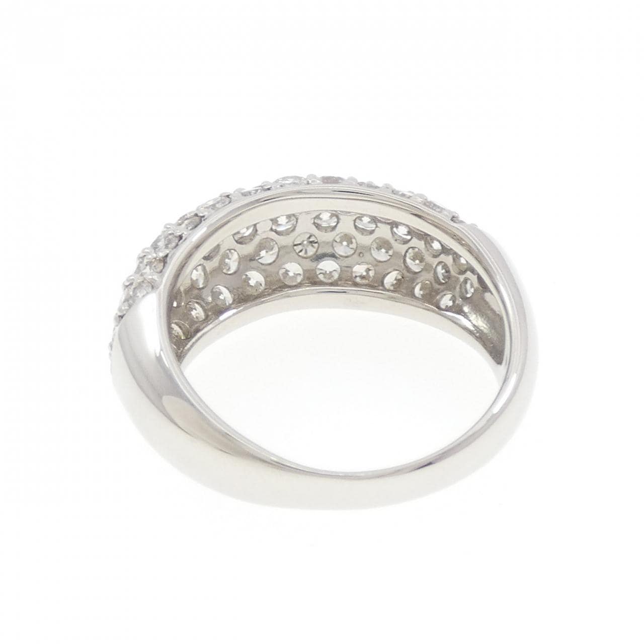 PT900 パヴェ ダイヤモンド リング 2.05CT