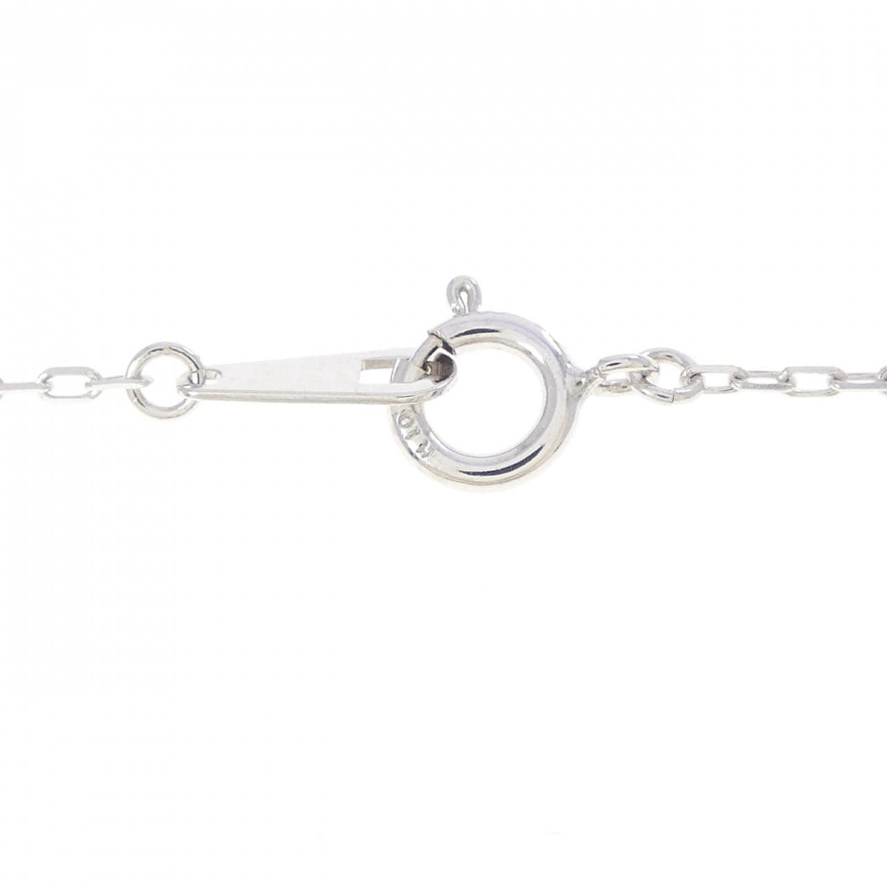 K10WG ダイヤモンド ネックレス 0.03CT