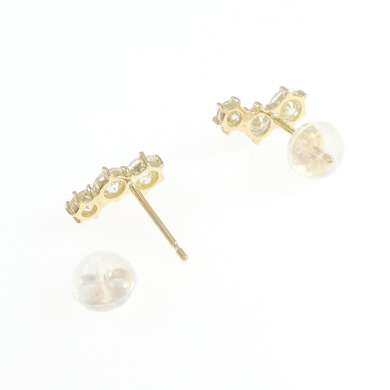 [再加工款] K18YG鑽石耳環 0.70CT