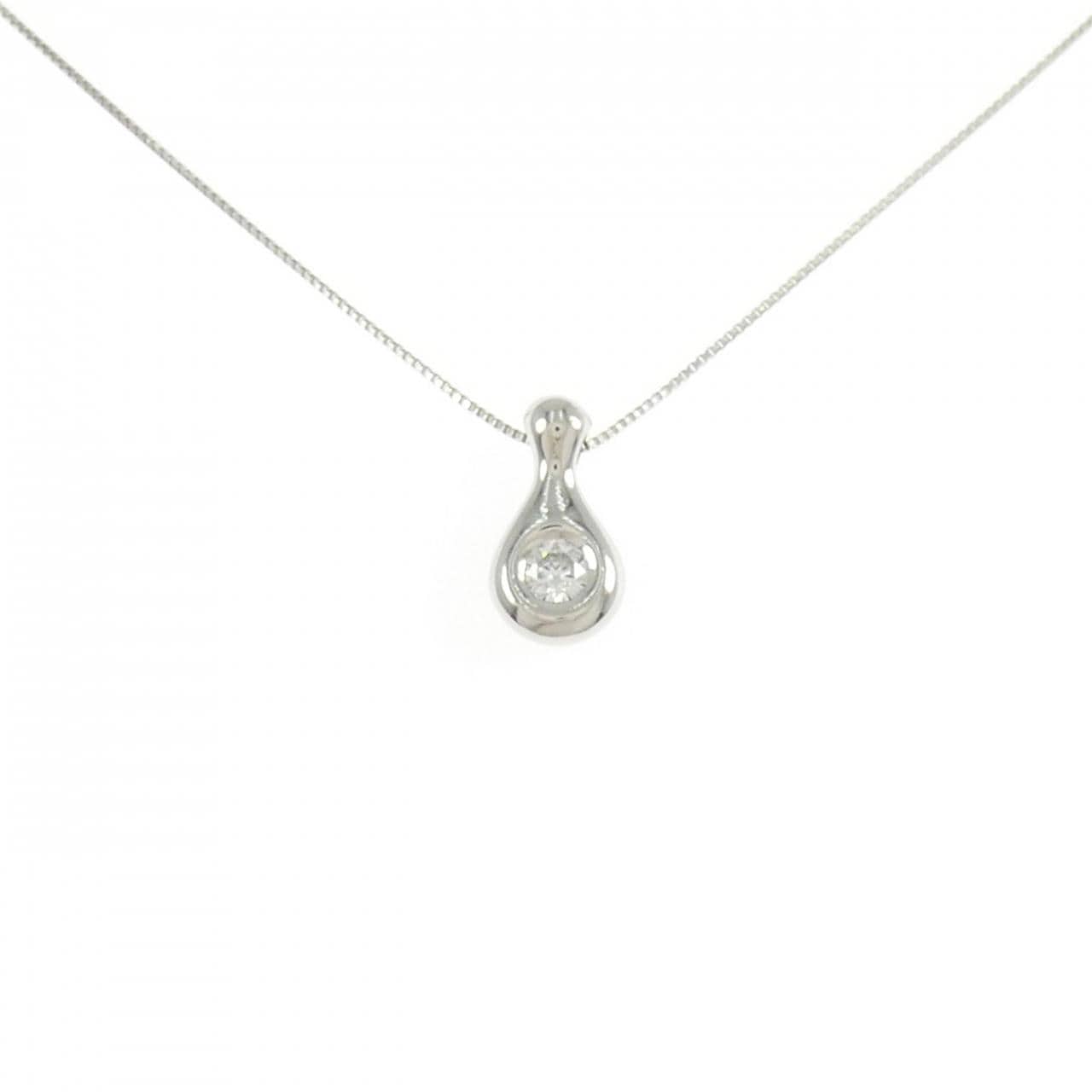 PT900/PT850 ダイヤモンド ネックレス 0.202CT