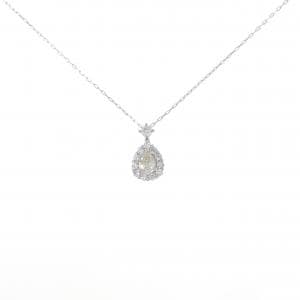 PT950/PT850 ダイヤモンド ネックレス 0.182CT
