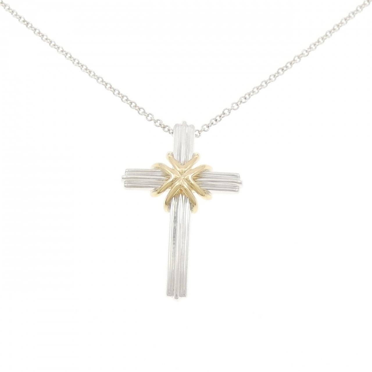 ティファニー 925/750YG ネックレス