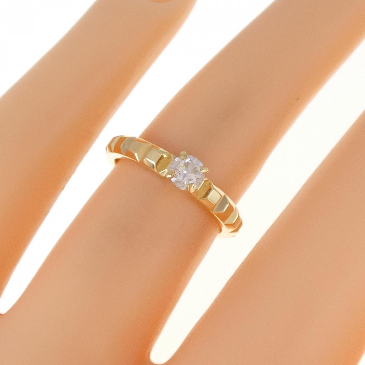 Boucheron de Paris Solitaire Ring 0.21CT D VVS2 3EXT