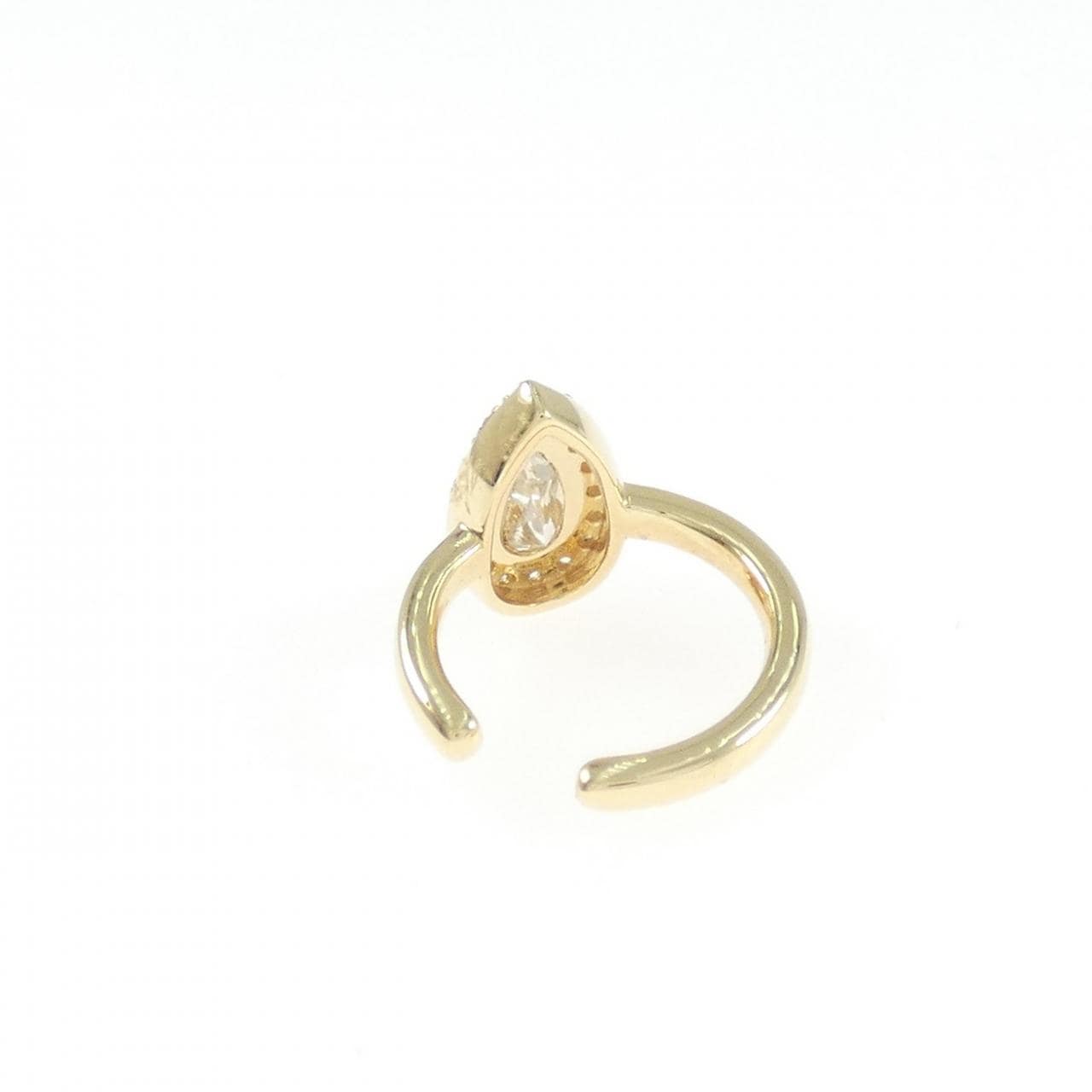 【新品】K18YG ダイヤモンド イヤーカフ 0.28CT 片耳