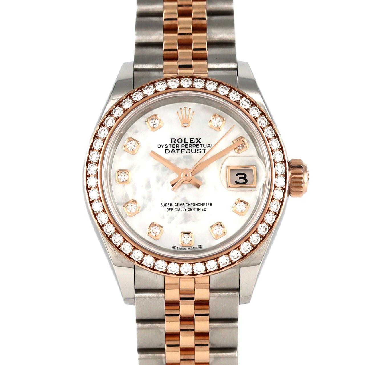 ロレックス デイトジャスト 279381RBR SSxPG 自動巻 ランダム番