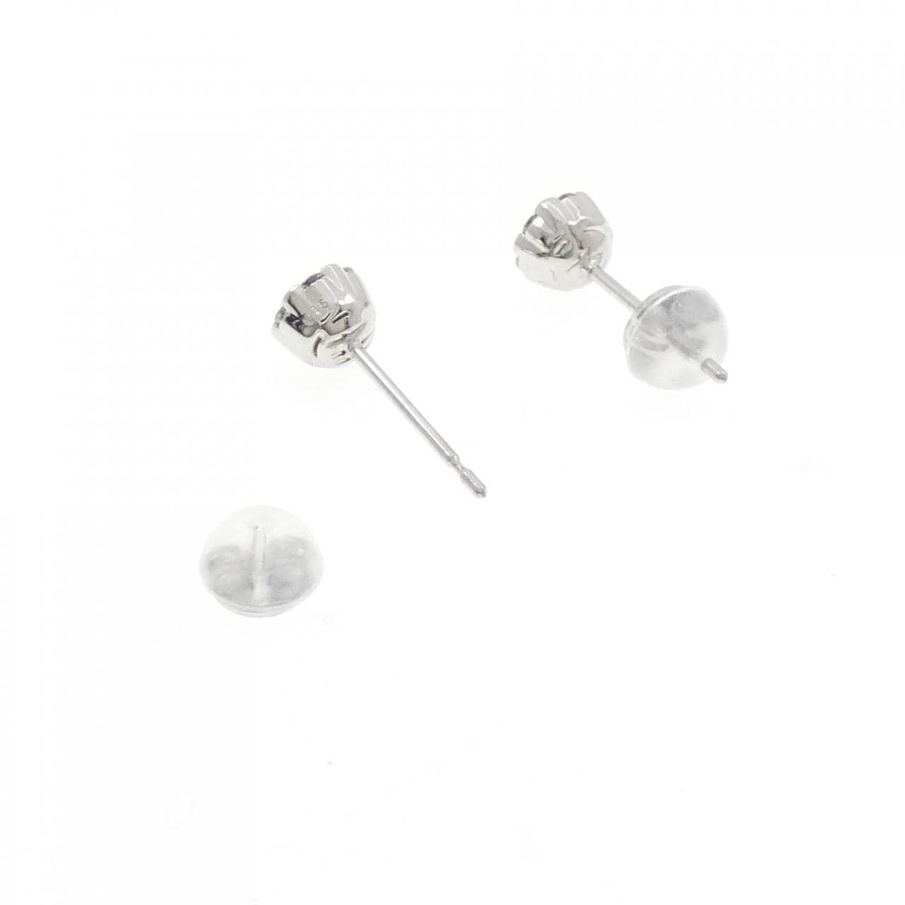 K18WG ダイヤモンド ピアス 0.30CT