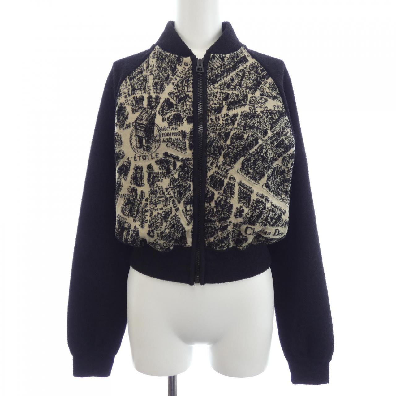 クリスチャンディオール CHRISTIAN DIOR PLAN DE PARIS ボンバージャケット 354V50AM205 ブルゾン