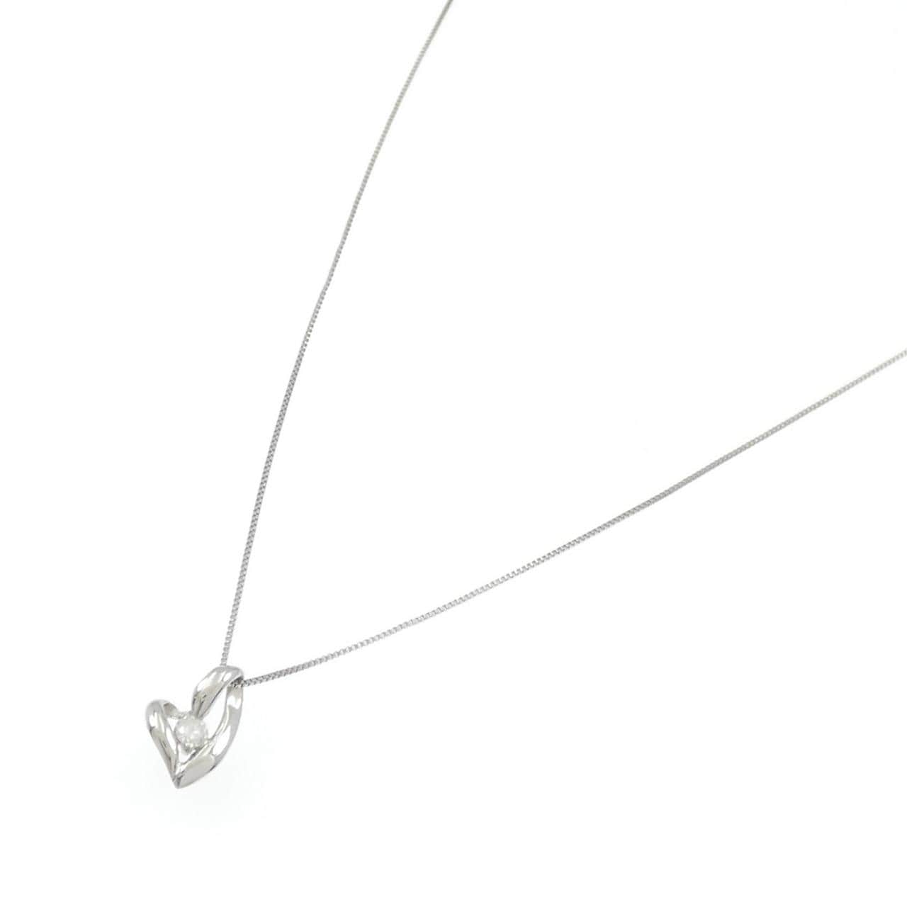 PT900/PT850 ダイヤモンド ネックレス 0.05CT
