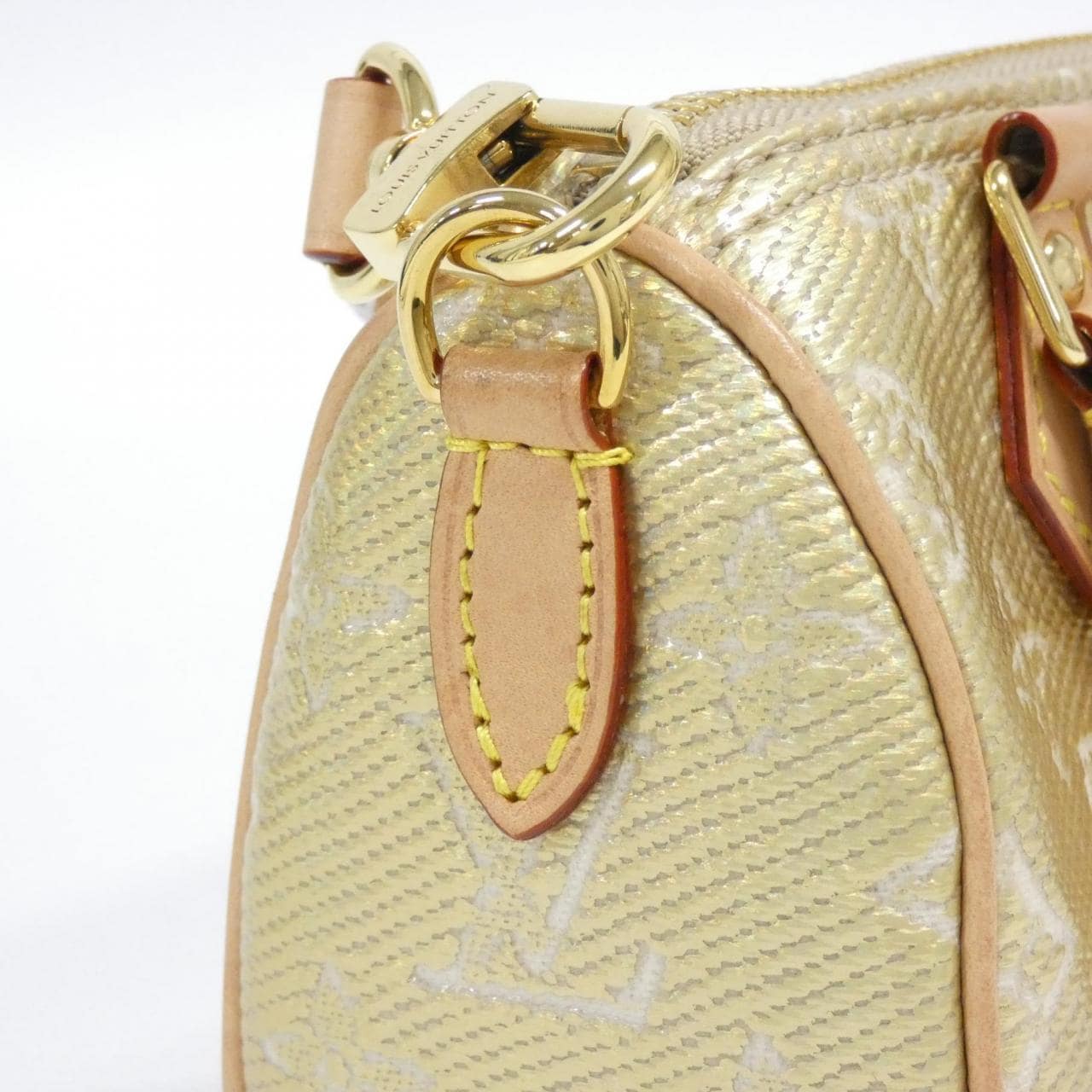 ルイヴィトン モノグラム ラミネーテッド ジャカード ナノ スピーディ M82242 ボストンバッグ