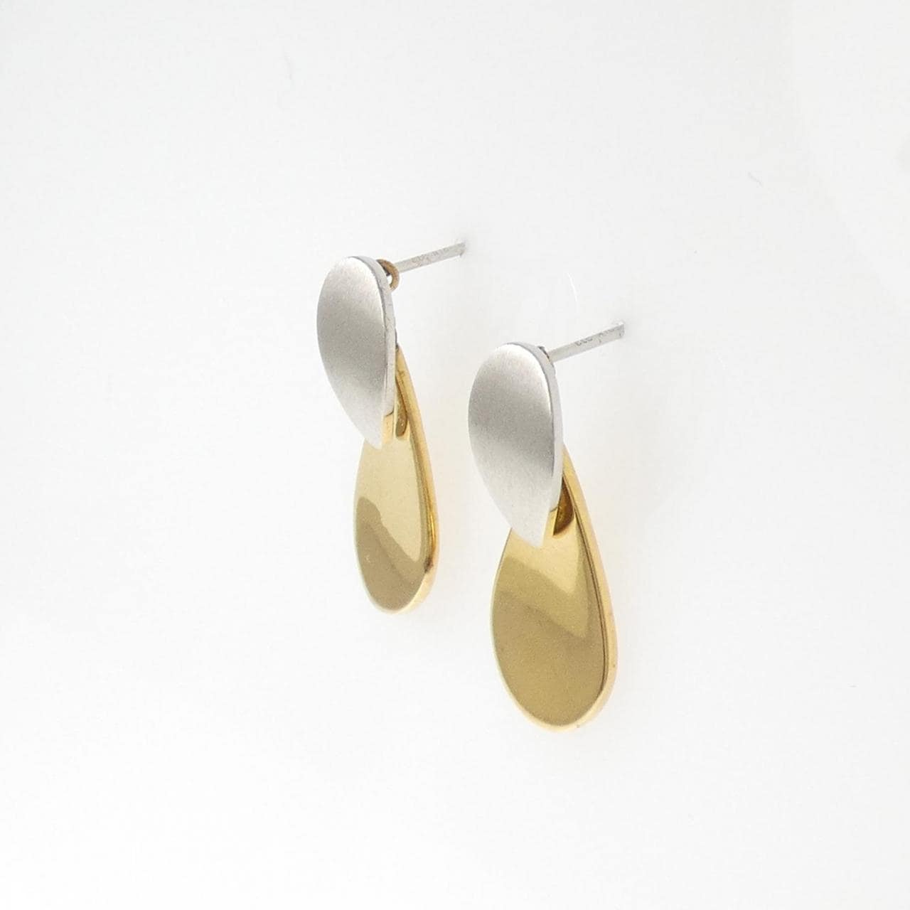 エテ 925/K18WG ピアス