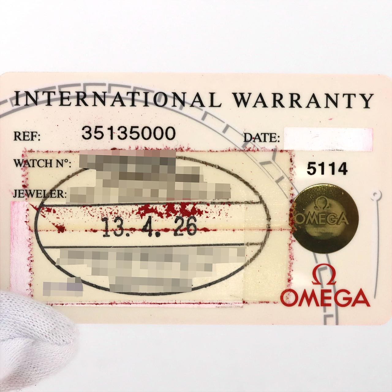 オメガ スピードマスターデイト 3513.50 SS 自動巻