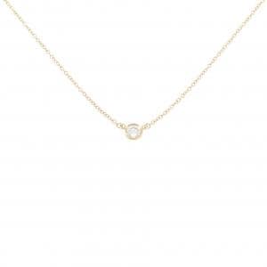 ティファニー バイザヤード ネックレス 0.18CT G VVS1 EXT