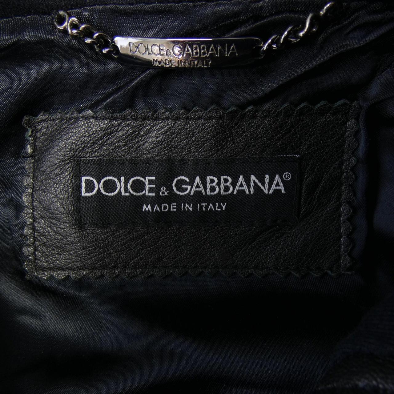 ドルチェアンドガッバーナ DOLCE&GABBANA G9E67L レザージャケット