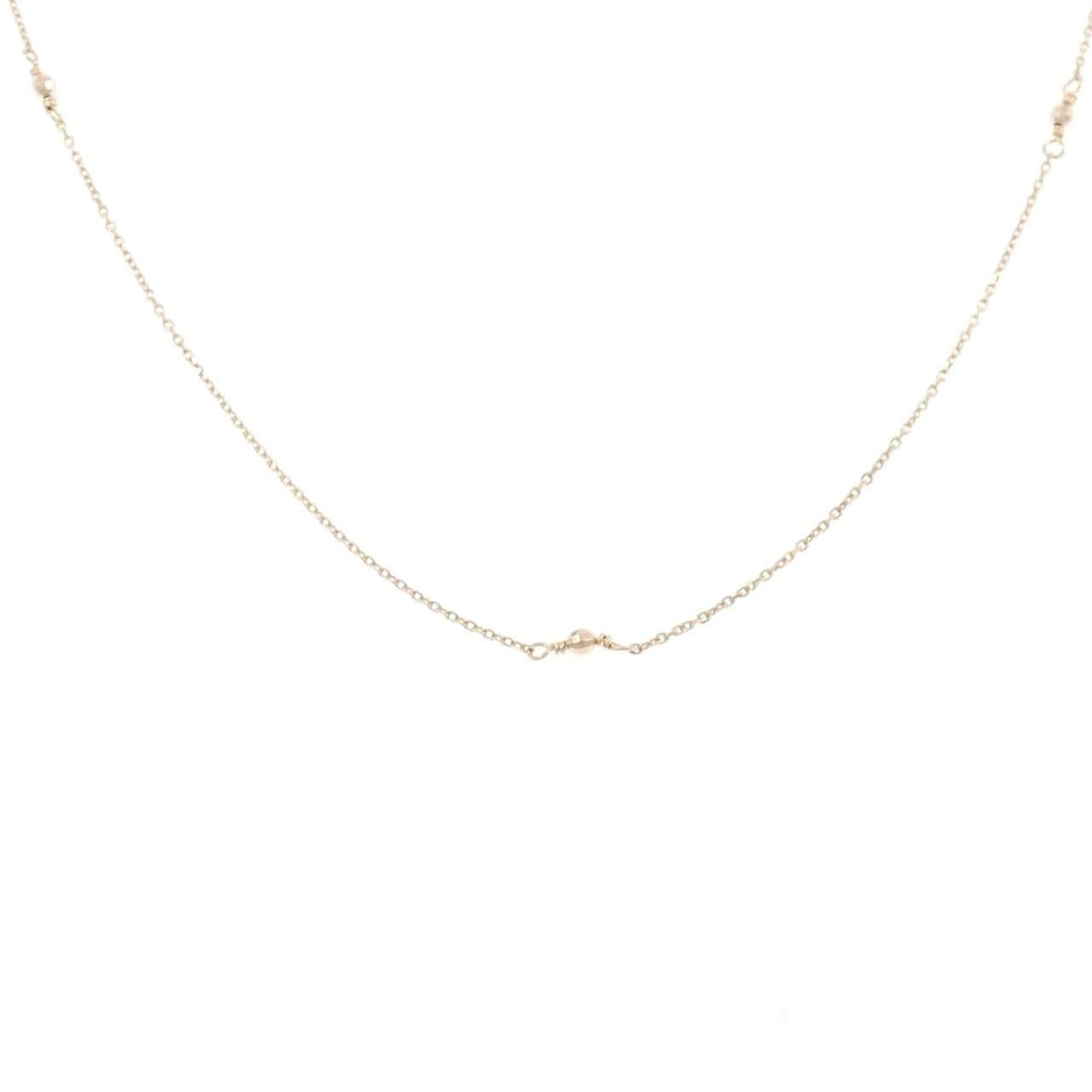 アガット K10YG ネックレス