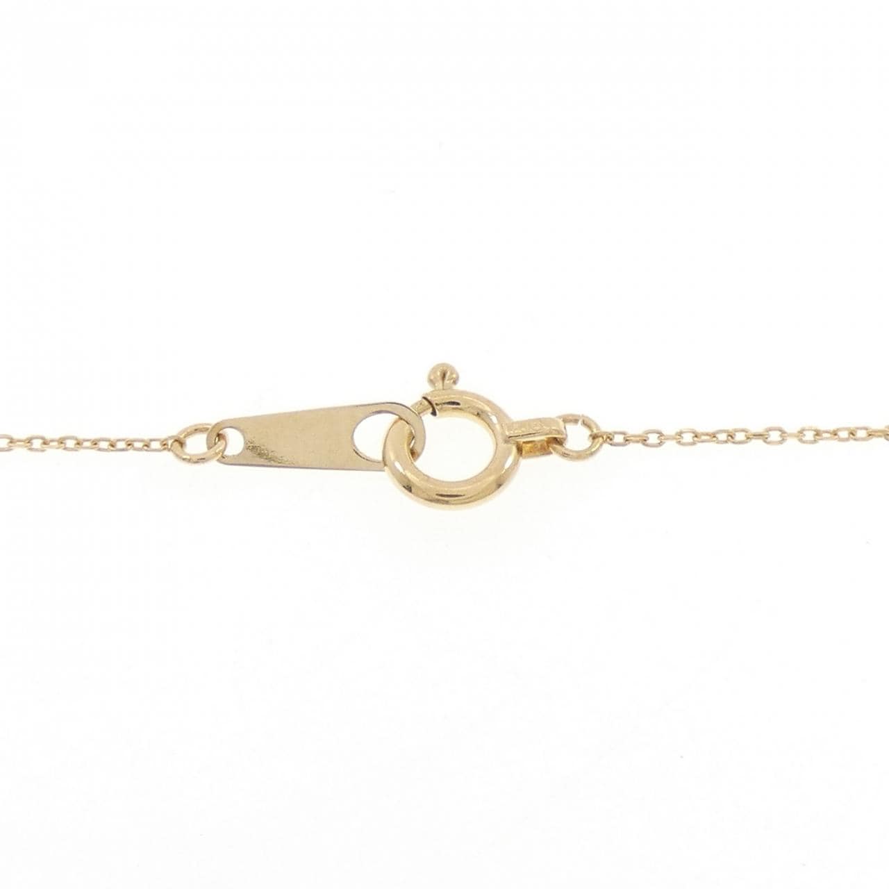 K18YG ダイヤモンド ネックレス 0.10CT