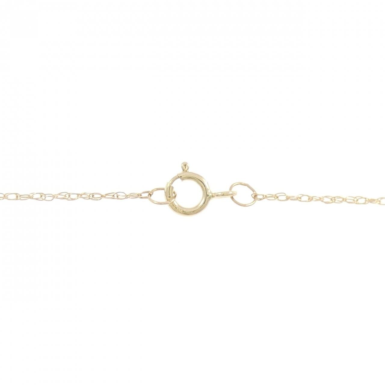 14KYG ハート ダイヤモンド ネックレス